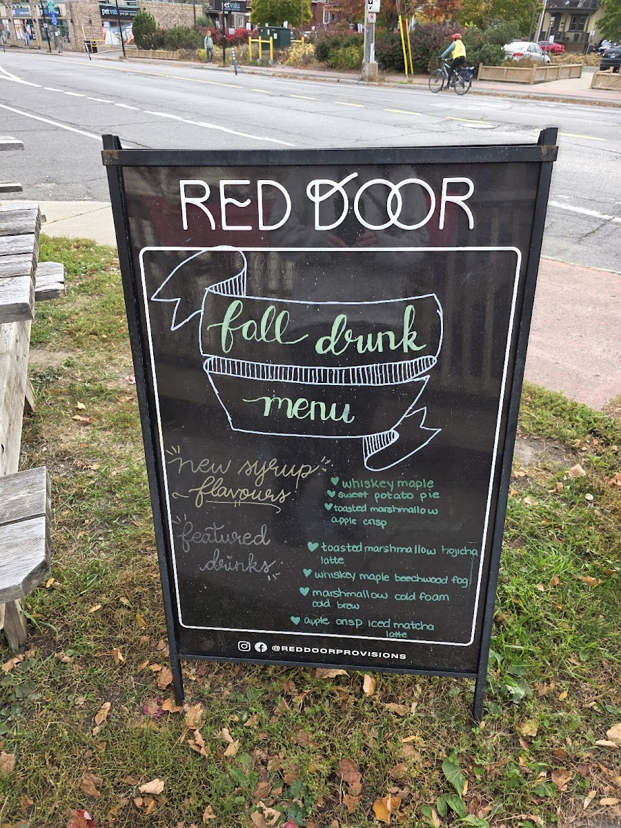 Red Door Provisions Photo Menu 2