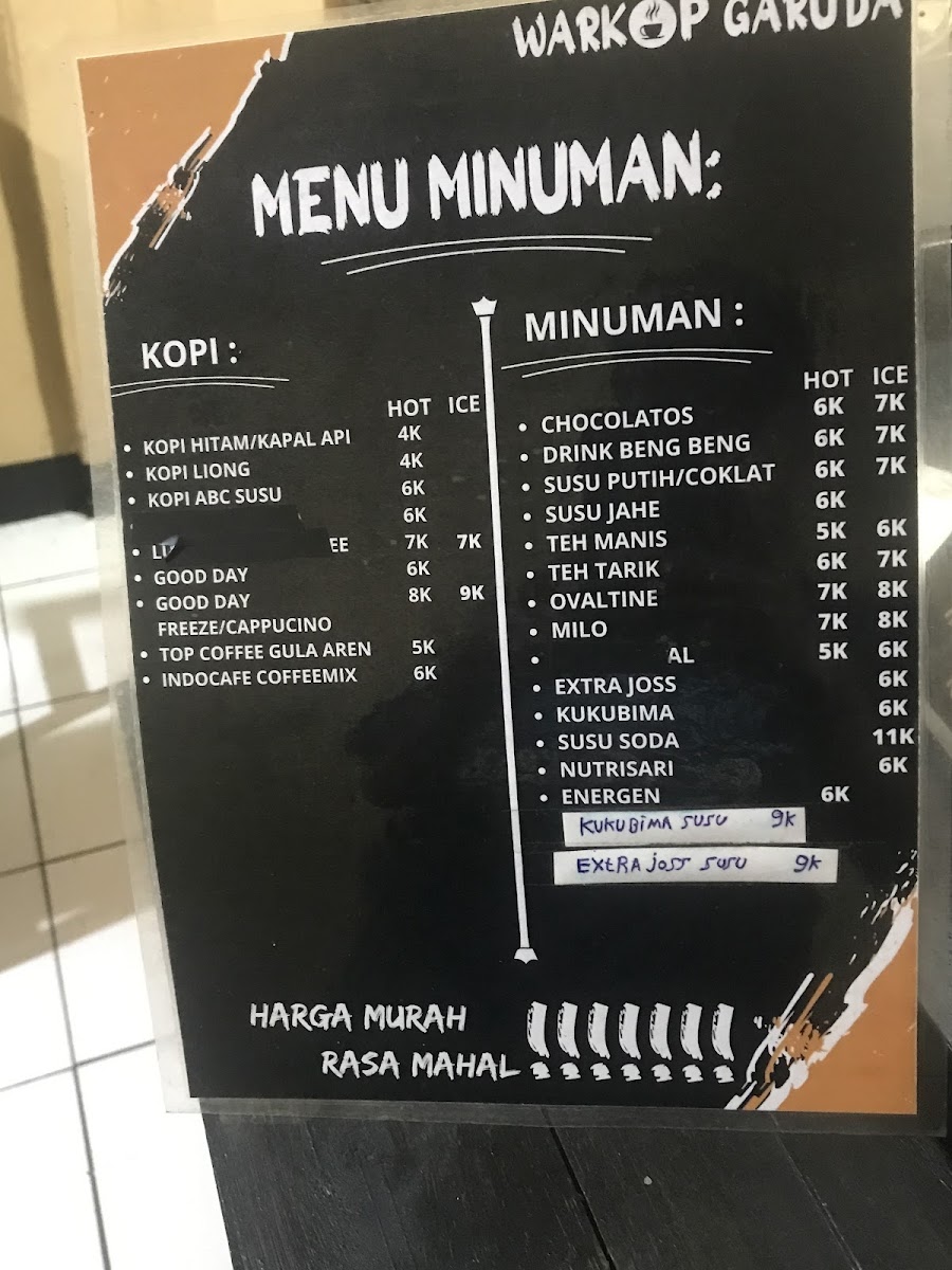 Warkop Garuda Pabuaran Mekar Photo Menu 1