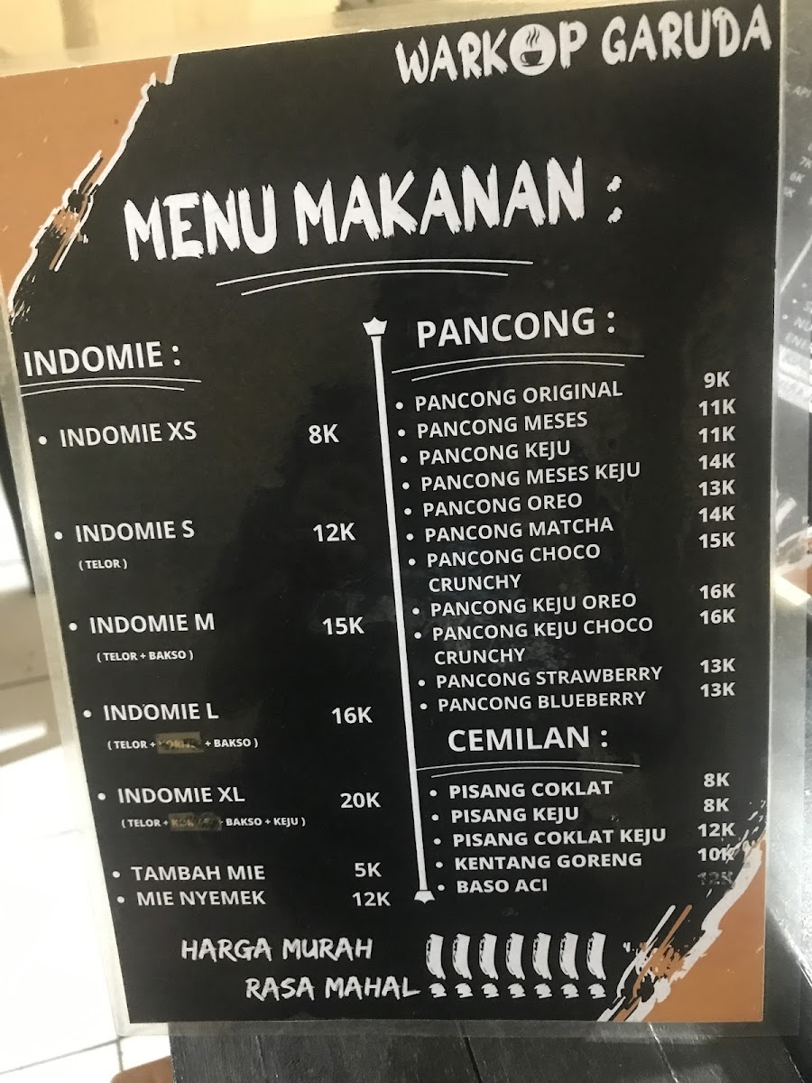 Warkop Garuda Pabuaran Mekar Photo Menu 2