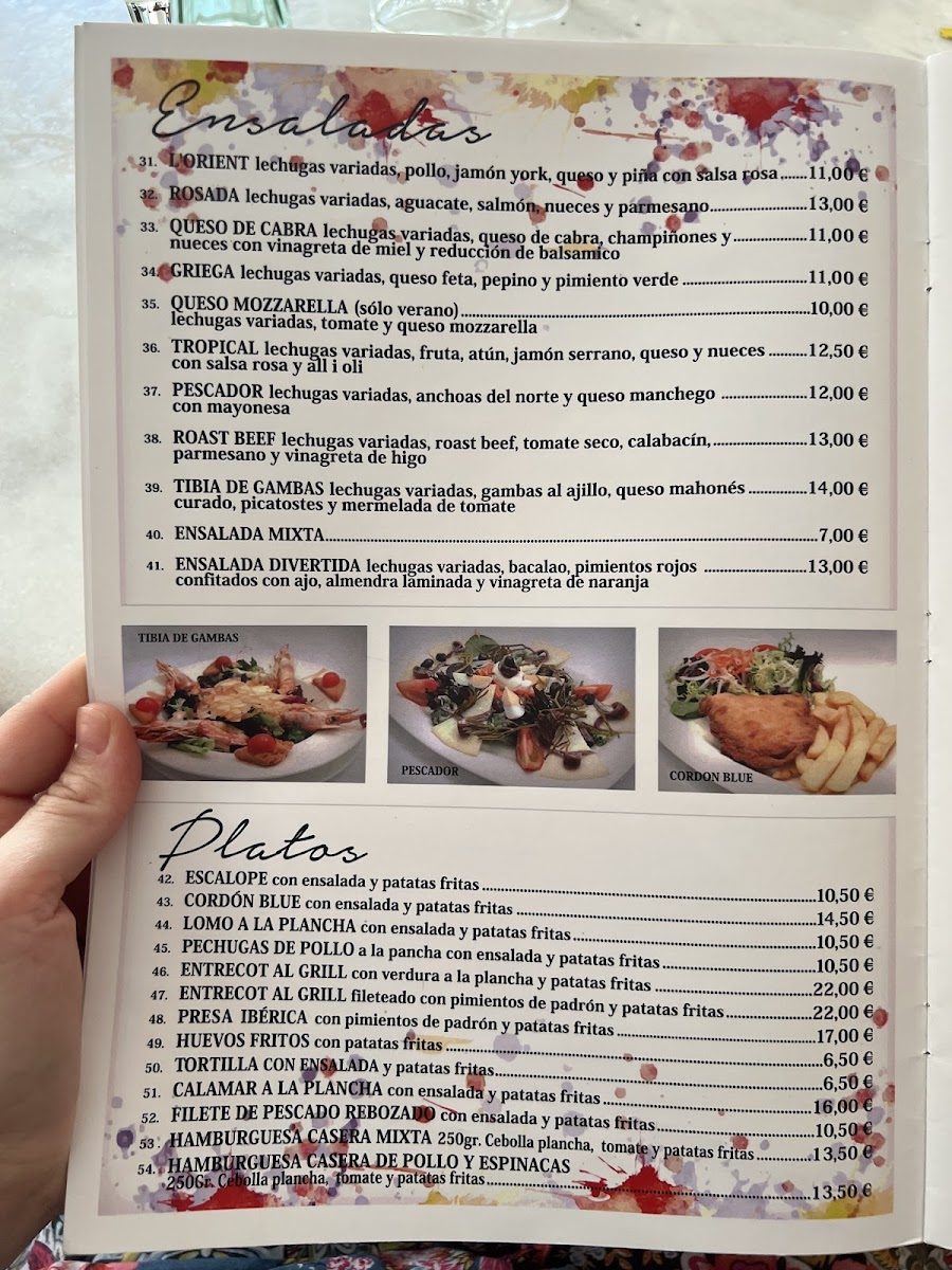 Cafè-restaurant l'Orient Photo Menu 3