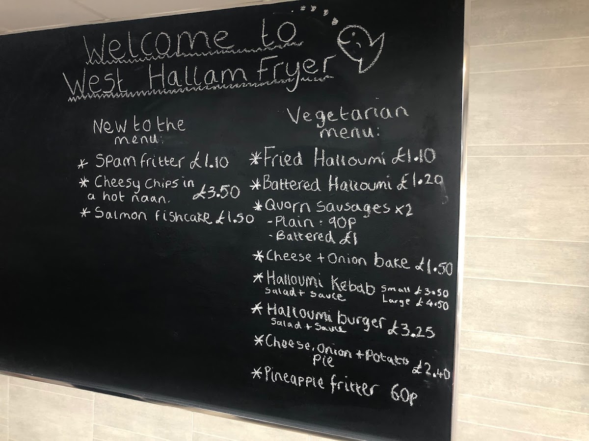 West Hallam Fryer Photo Menu 4