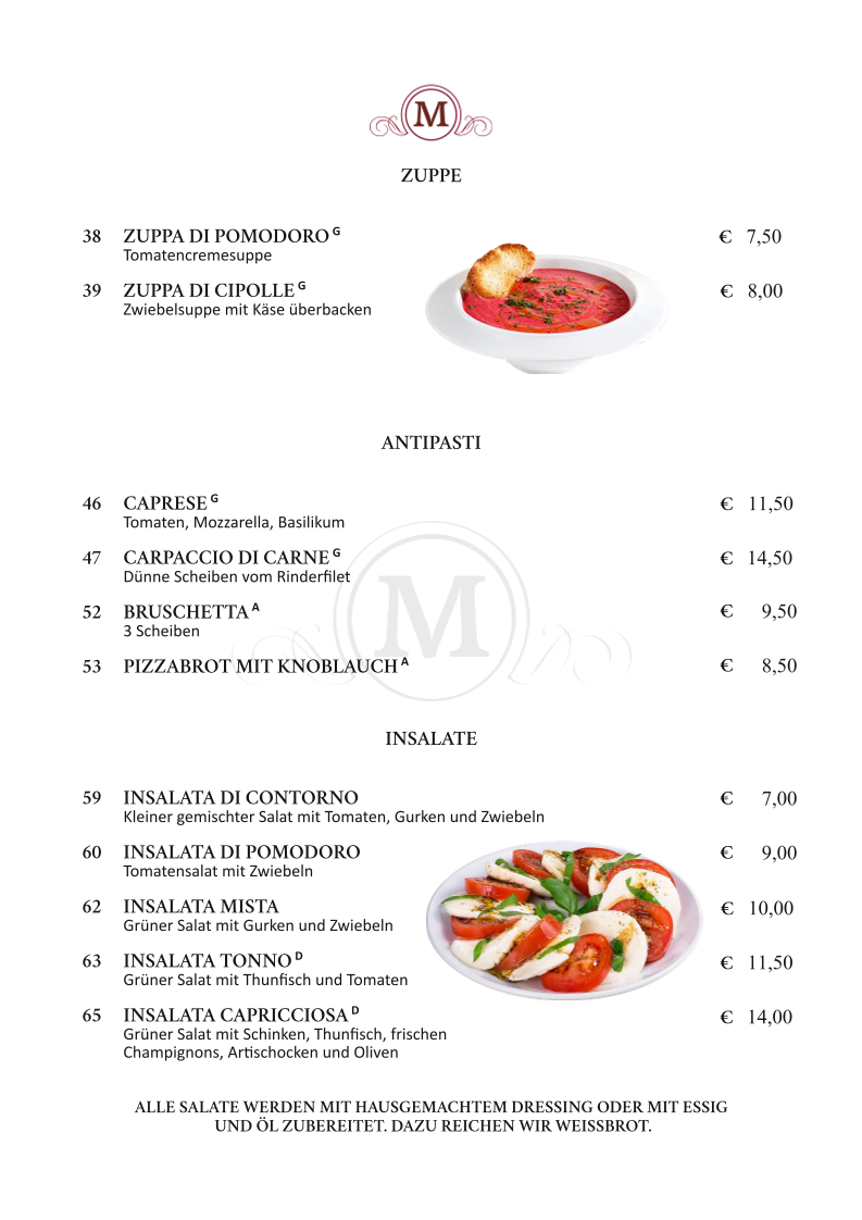 Ristorante da Massimo Photo Menu 2
