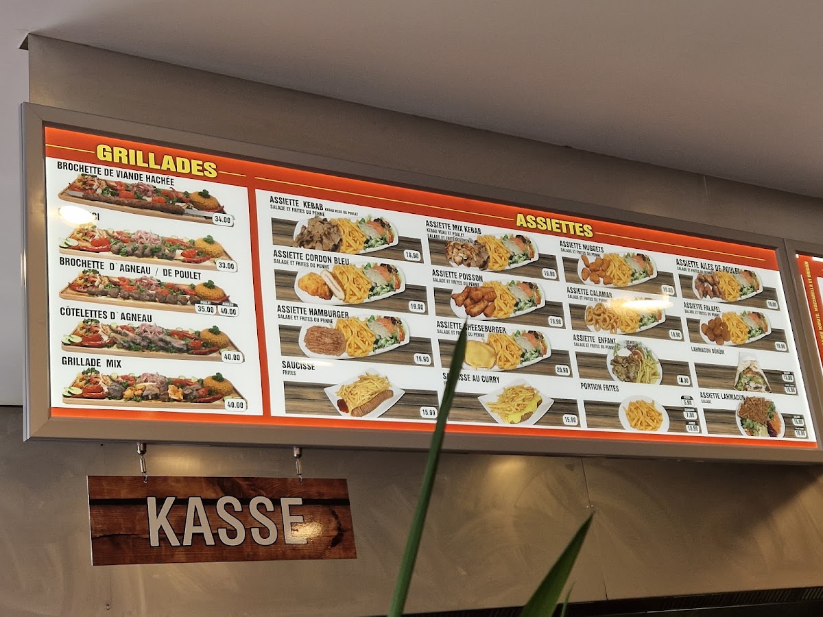 Charisma Sierre Kebab et Pizza Photo Menu 9