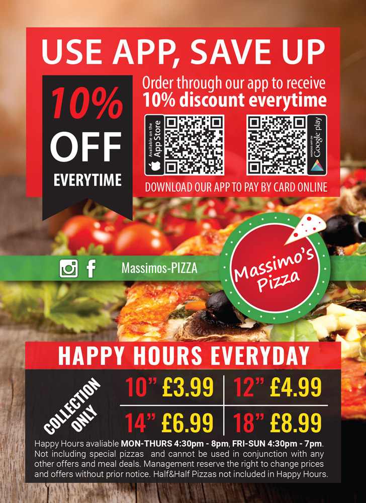 Massimos Pizza Photo Menu 3