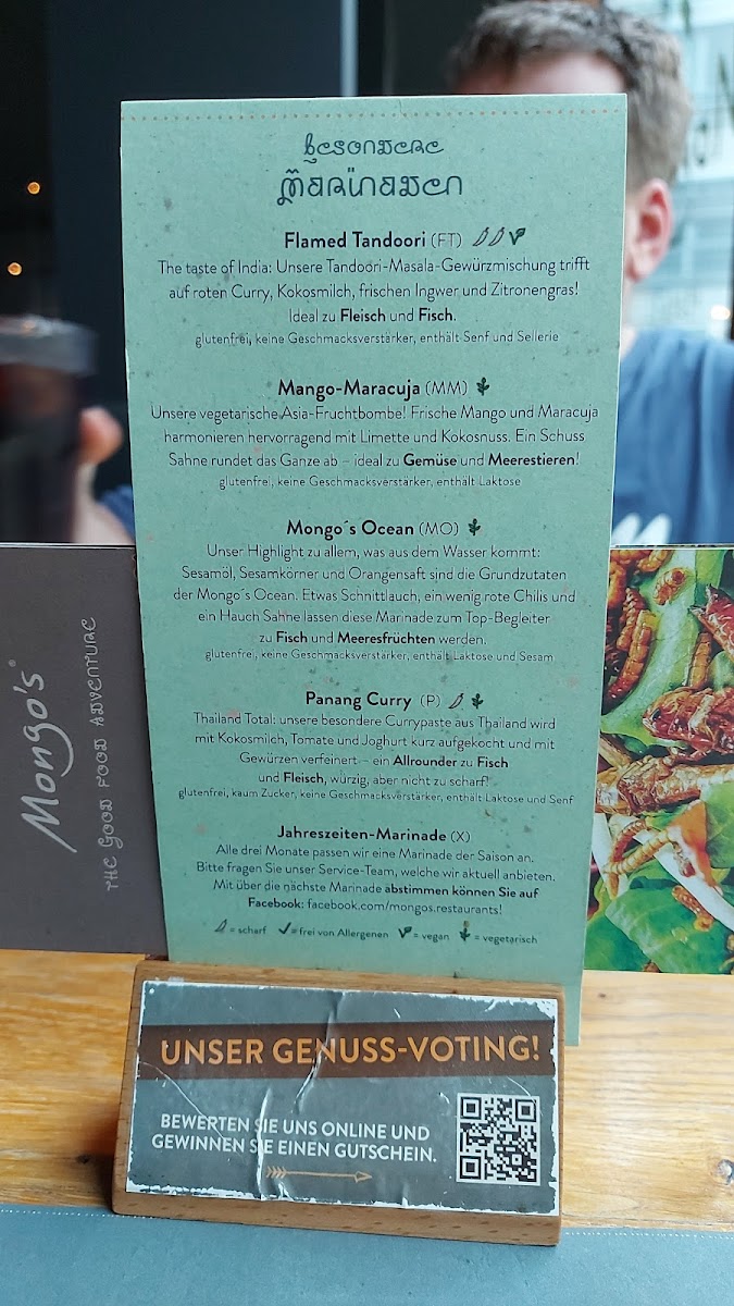 Mongo's Restaurant Düsseldorf Photo Menu 6