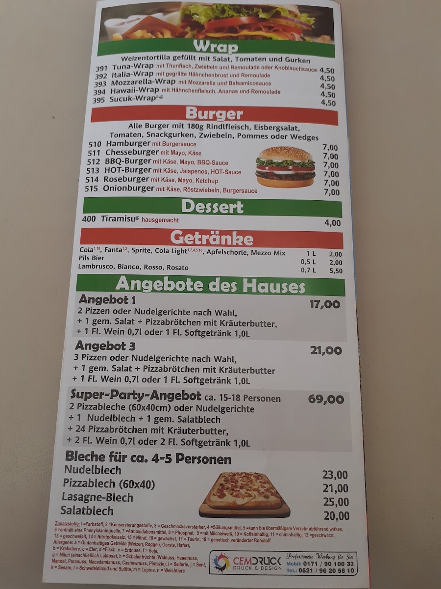 Pizzeria Palermo Photo Menu 3