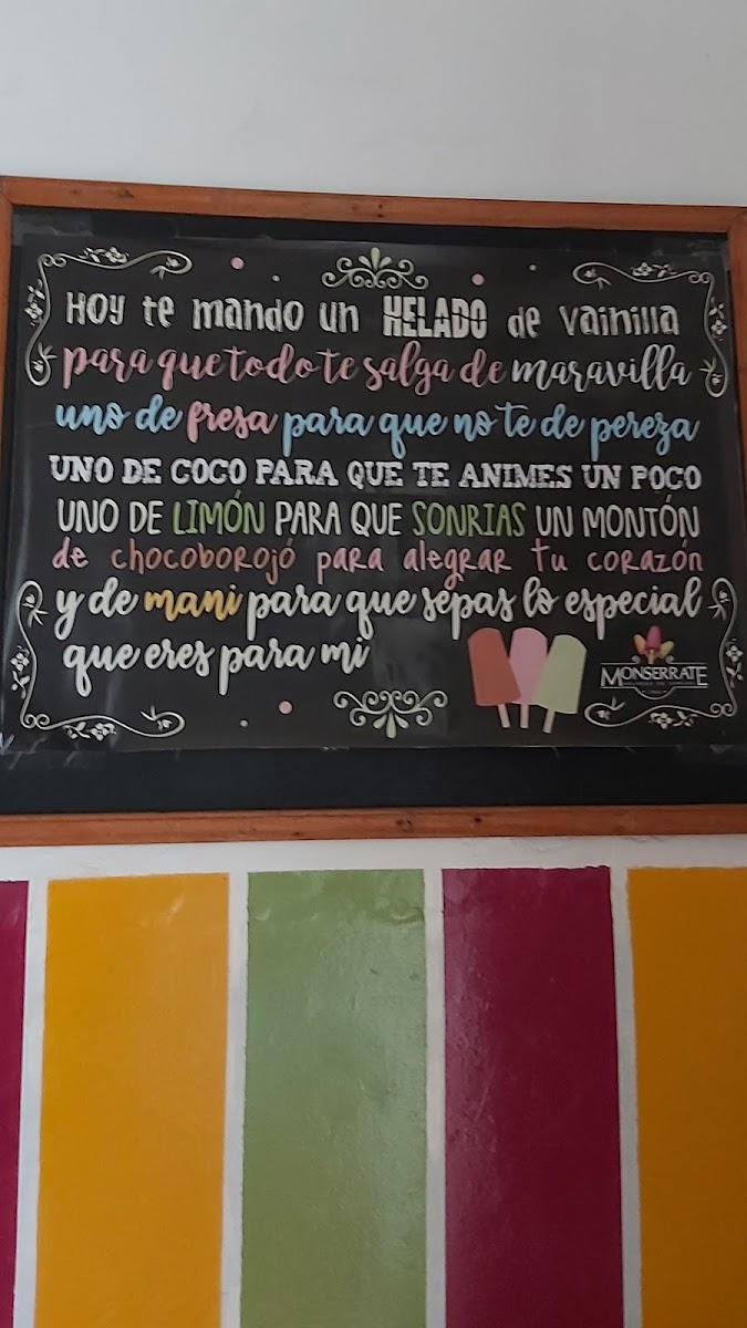 Helados Monserrate Jamundi Photo Menu 2