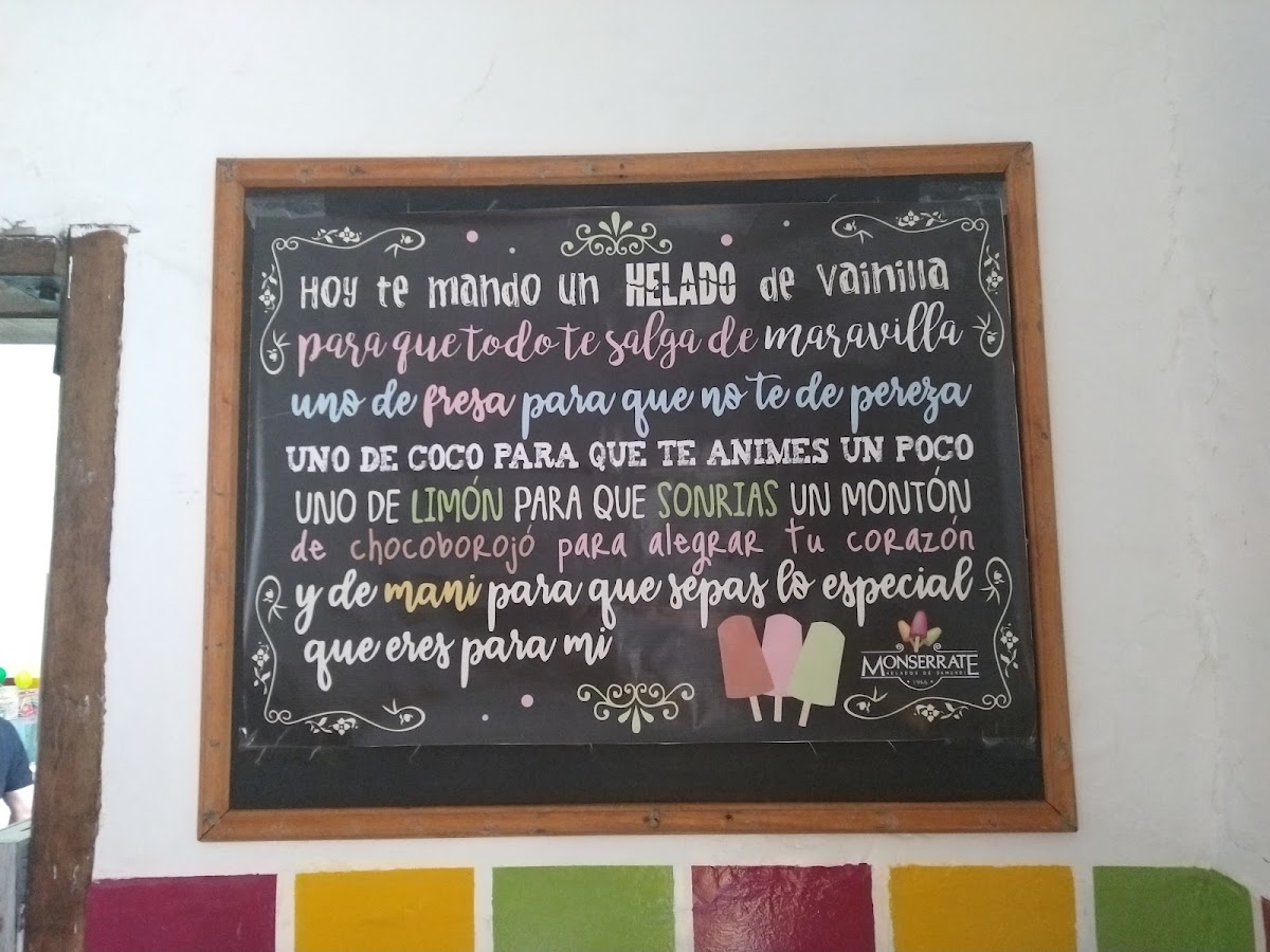 Helados Monserrate Jamundi Photo Menu 4
