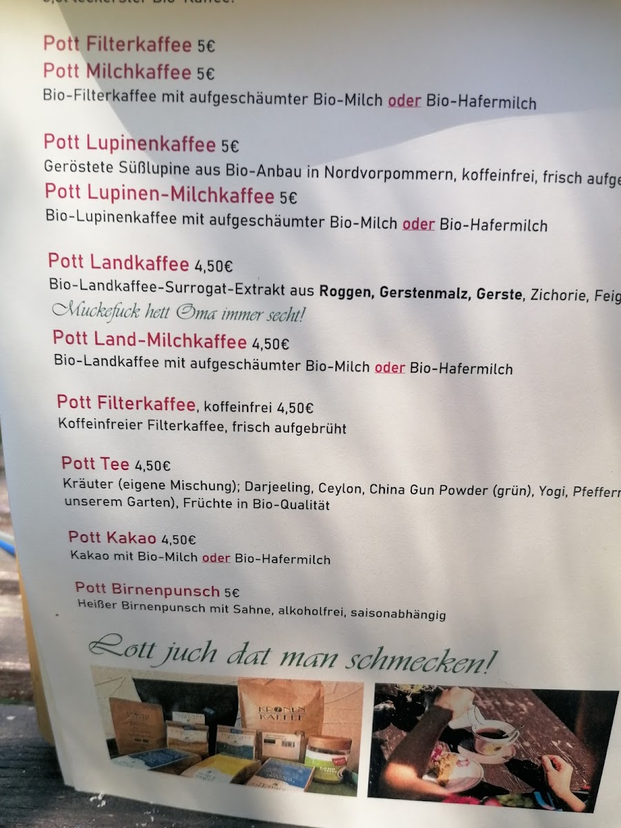 Blumencafé Rügen - Sök di wat ut! Photo Menu 1