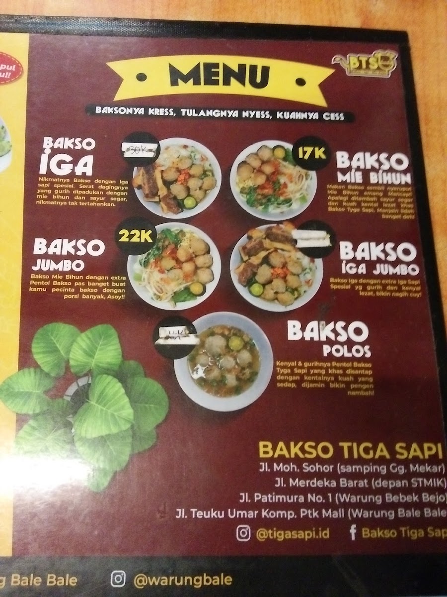 Nasi Bakar Iga Bale Photo Menu 7