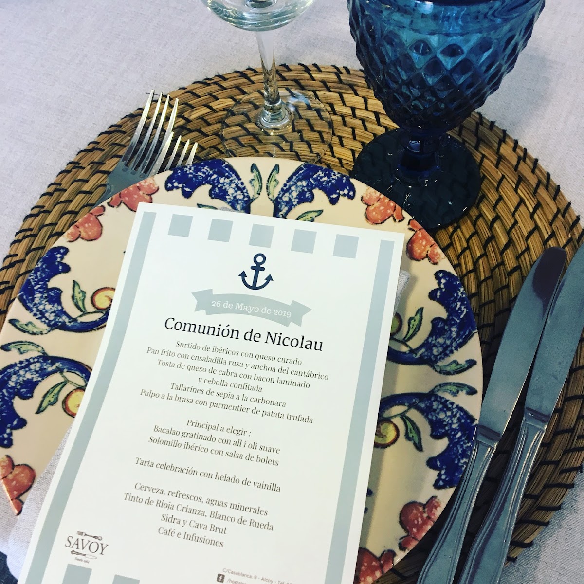Restaurante Savoy en Alcoy Photo Menu 9