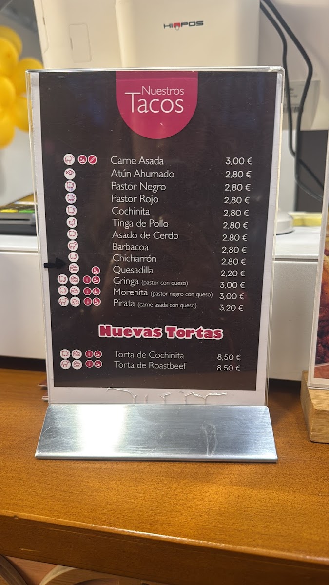 Mexicanísimo Salamanca Photo Menu 1