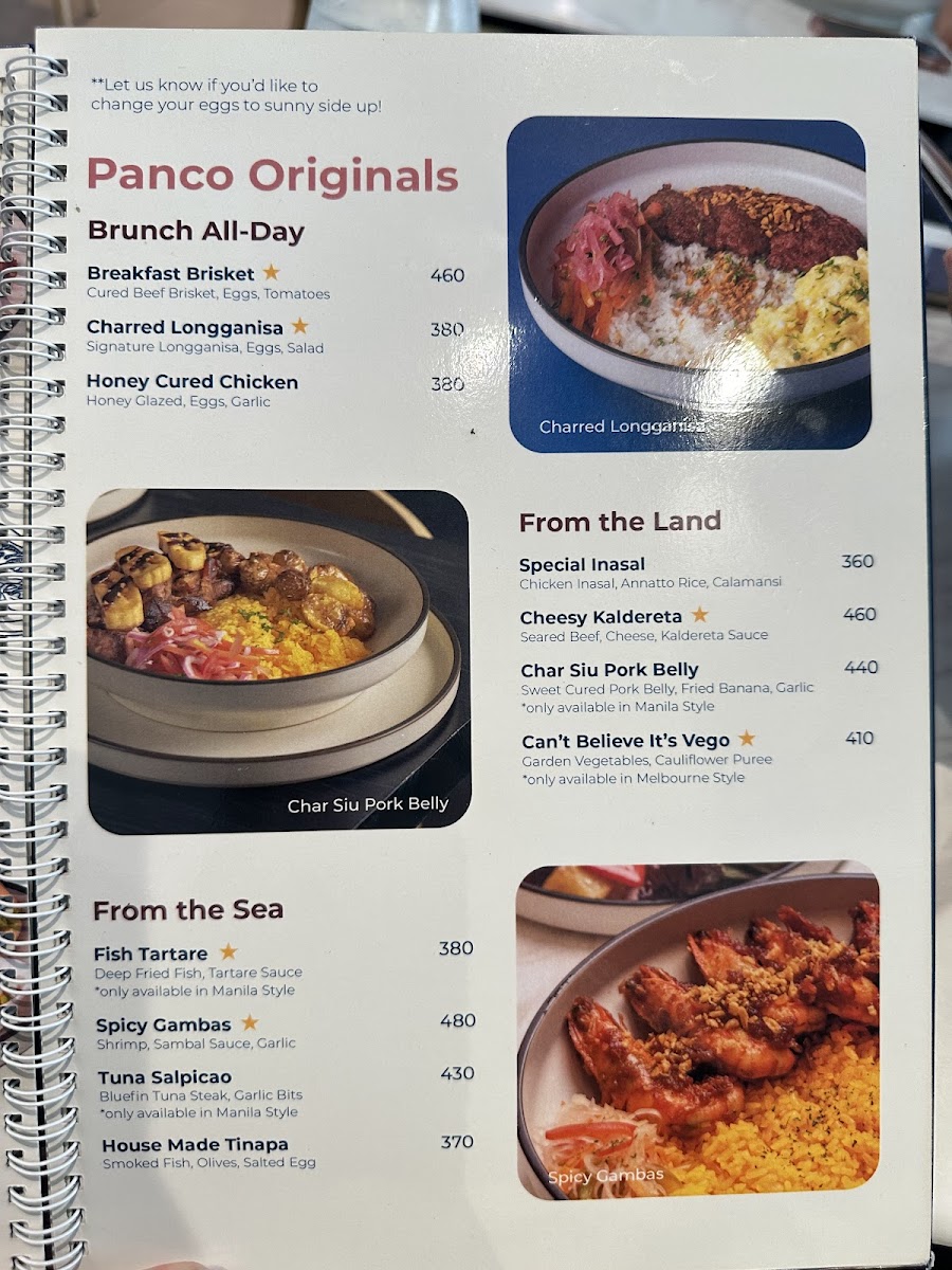 Panco Cafe - One Ayala Photo Menu 3