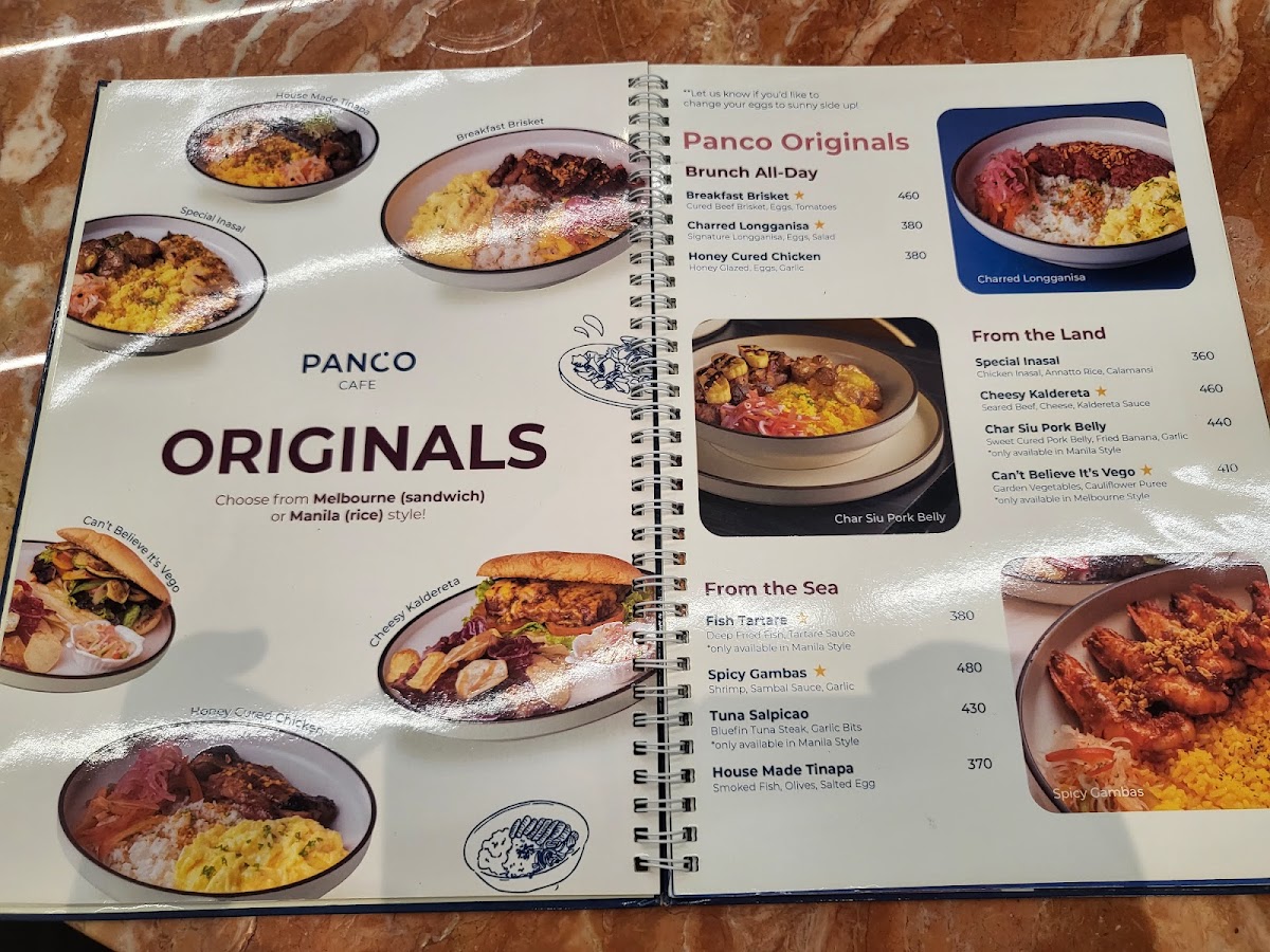 Panco Cafe - One Ayala Photo Menu 4