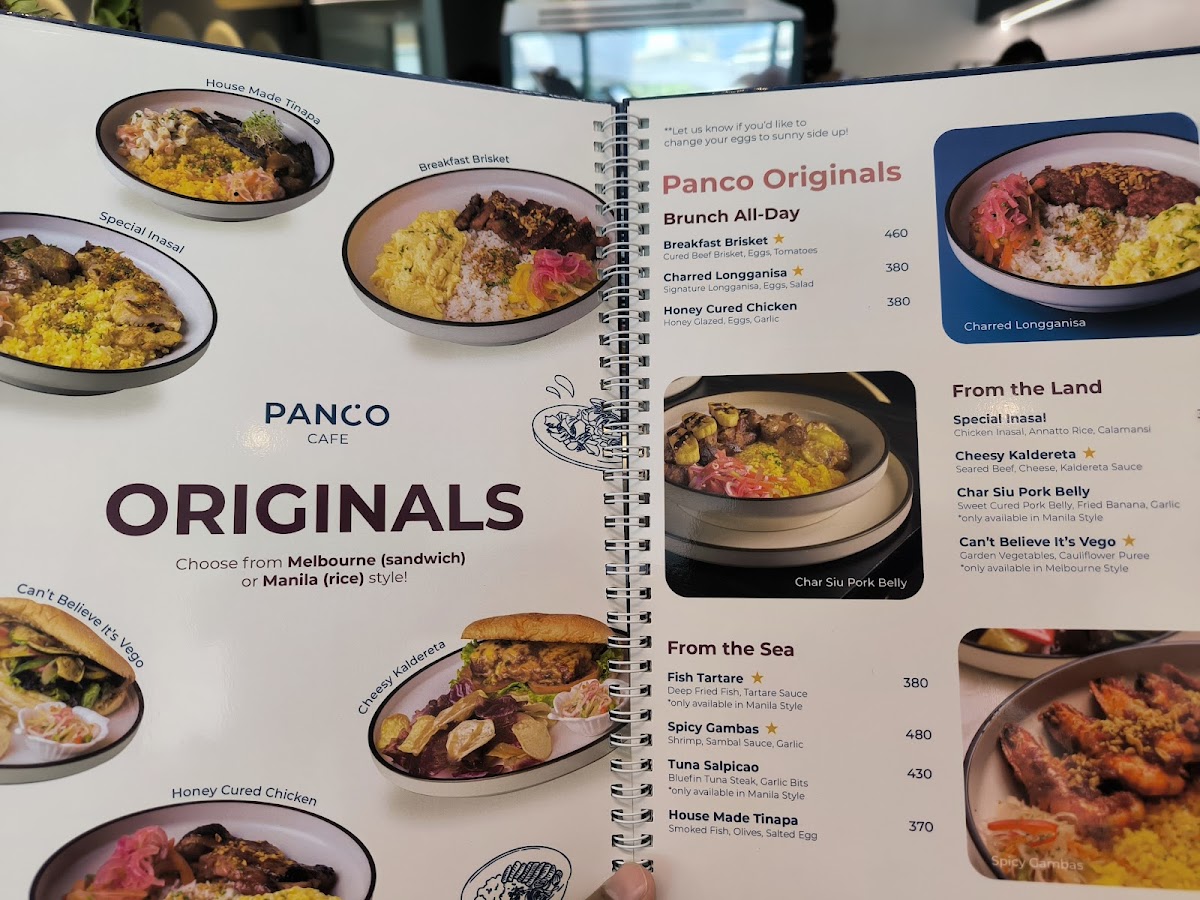 Panco Cafe - One Ayala Photo Menu 6