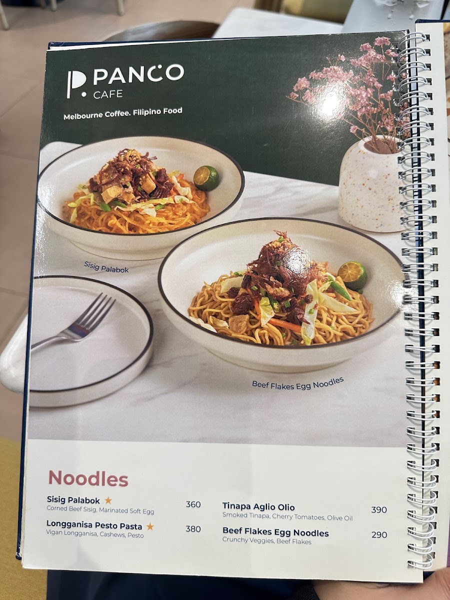 Panco Cafe - One Ayala Photo Menu 7