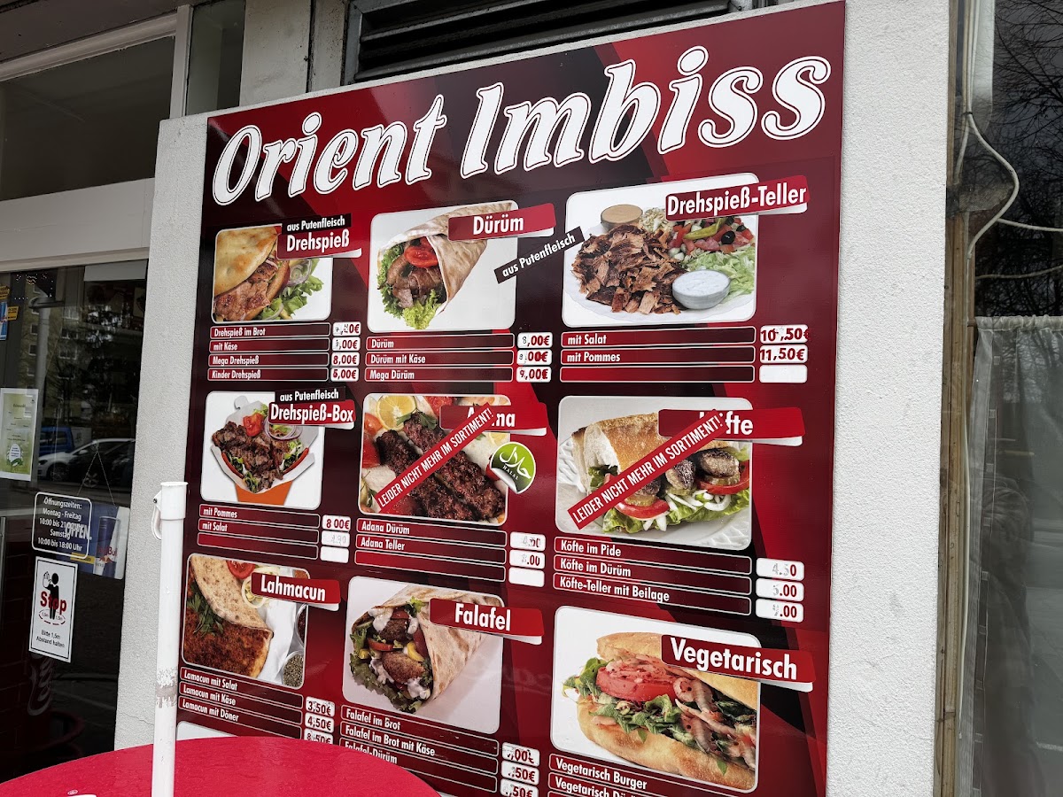 Orient Imbiss - Döner & mehr Photo Menu 1