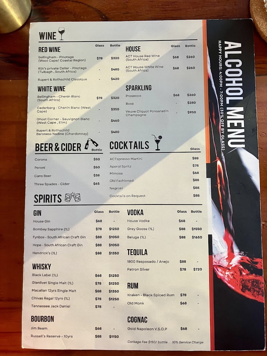 Africa Coffee & Tea Photo Menu 3