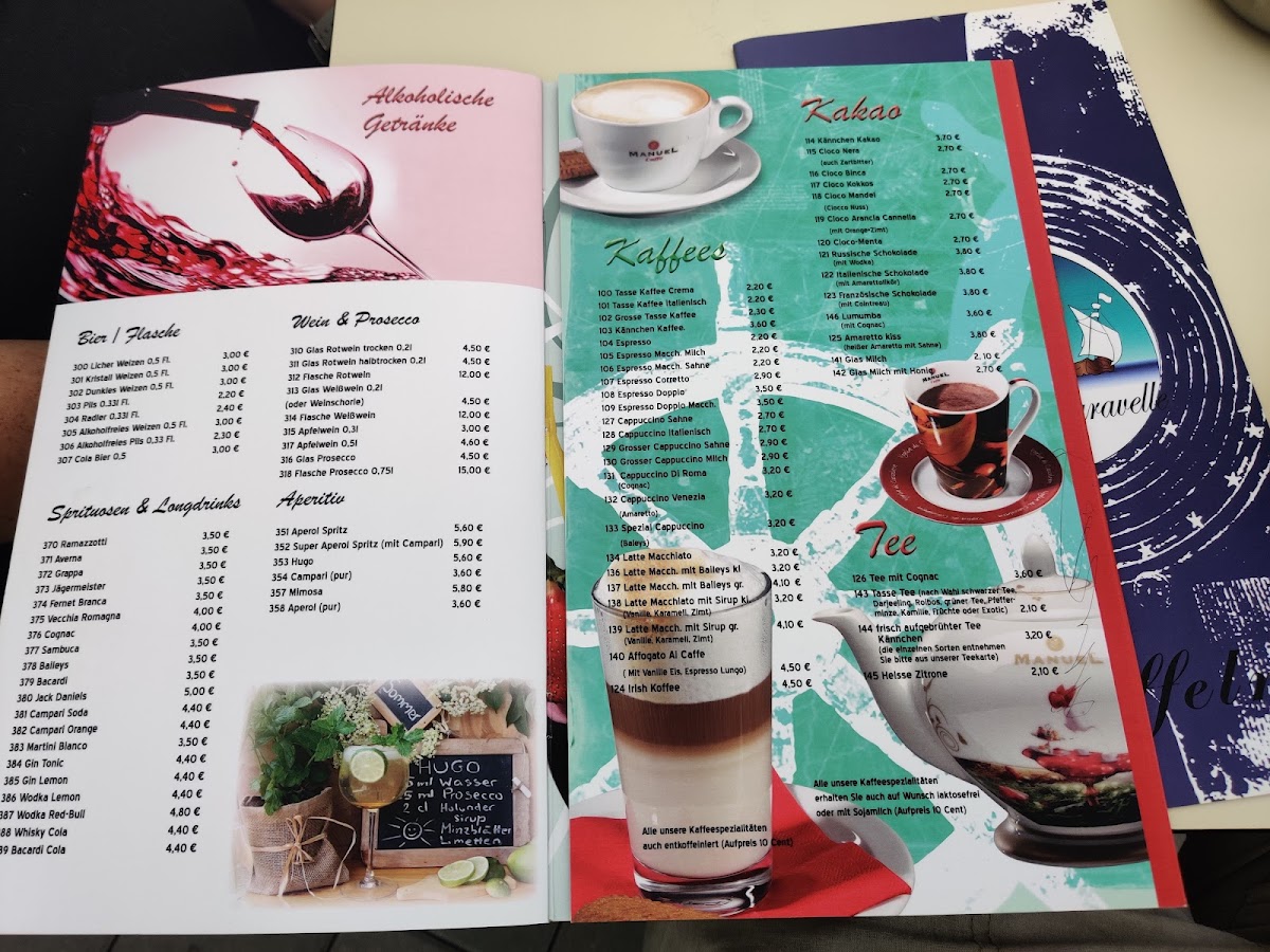 Le tre Caravelle Photo Menu 2