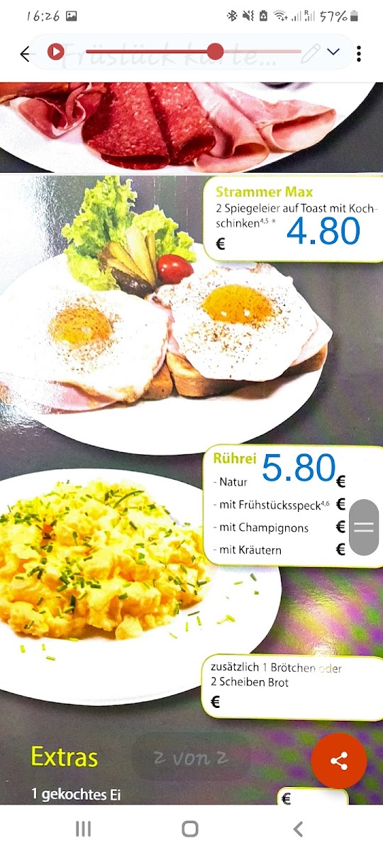 Le tre Caravelle Photo Menu 4