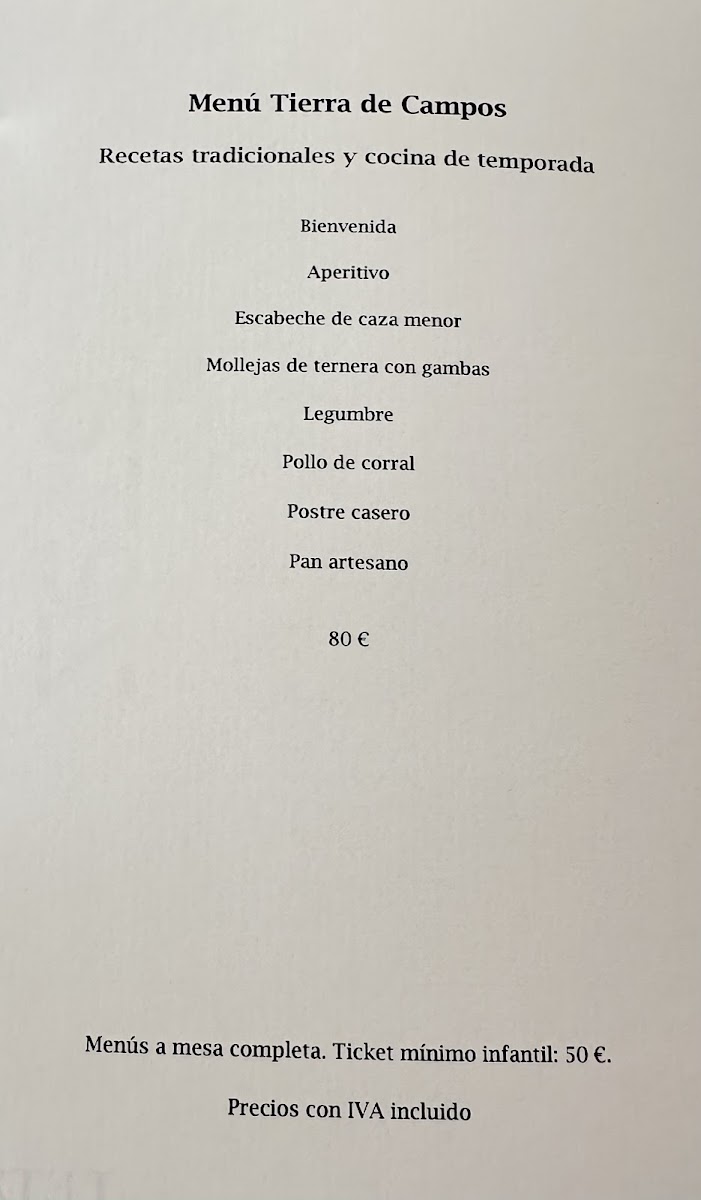 Restaurante Lera Photo Menu 2