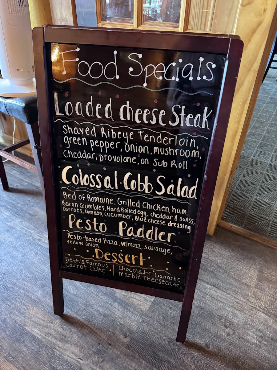 Hawk's Nest Lodge & Restaurant Photo Menu 3