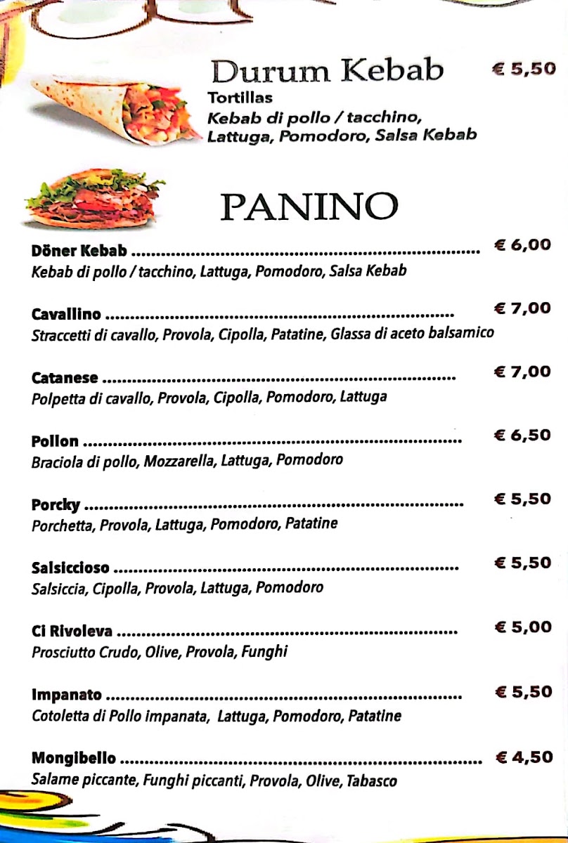 Chiosco Civo Leva Photo Menu 2
