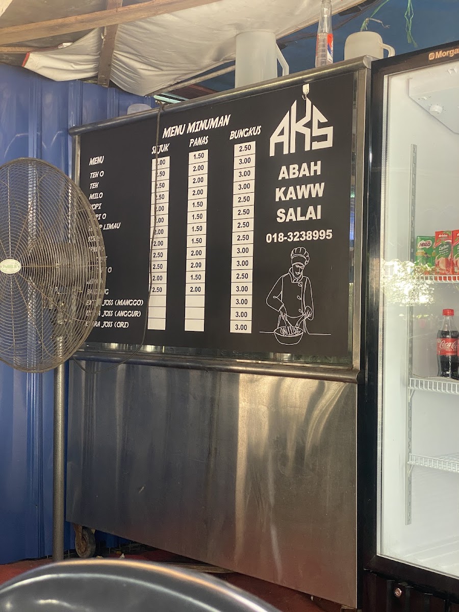 Abah Kaww Salai & Western Photo Menu 2