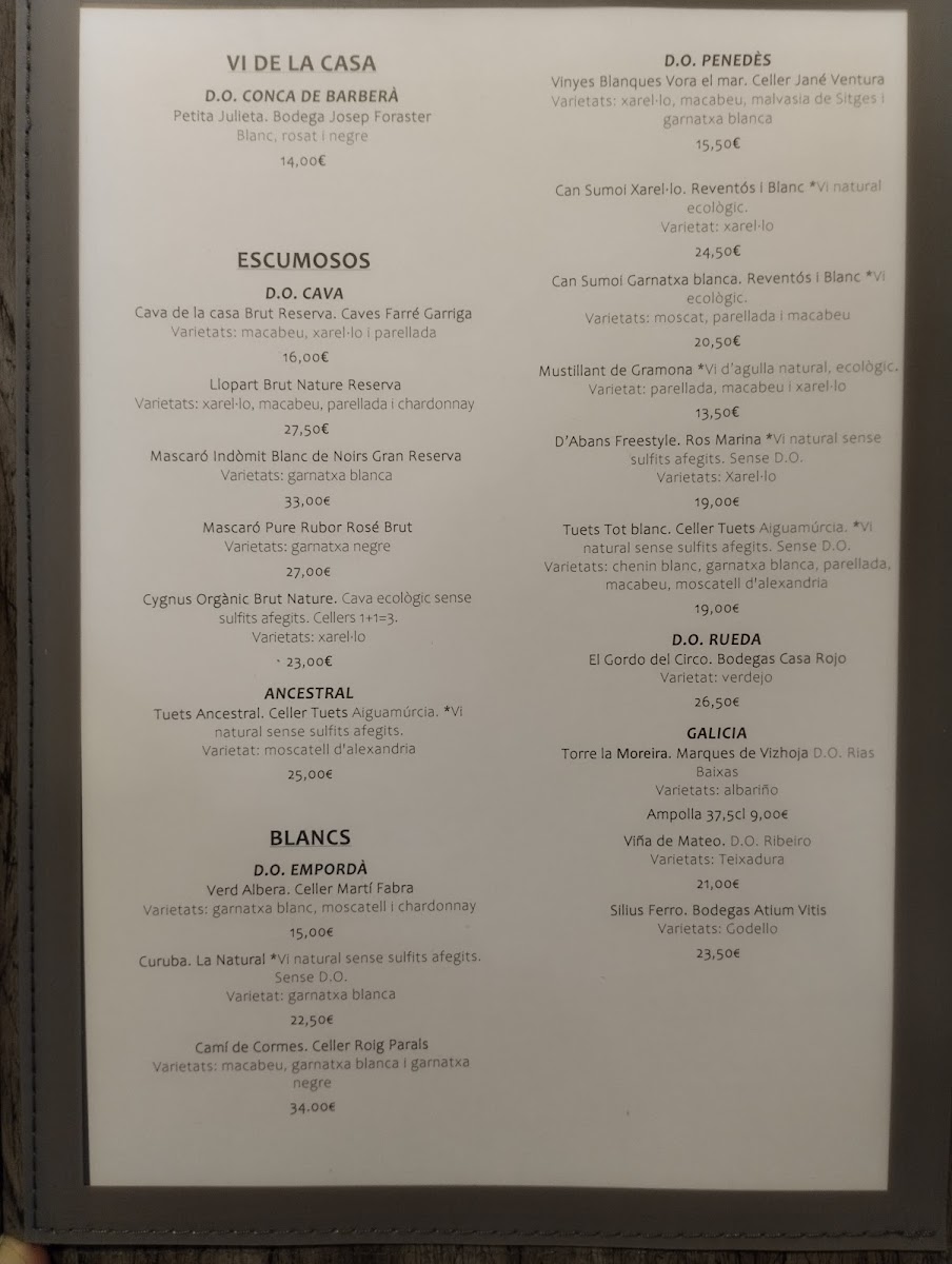 Restaurant Can General Photo Menu 1