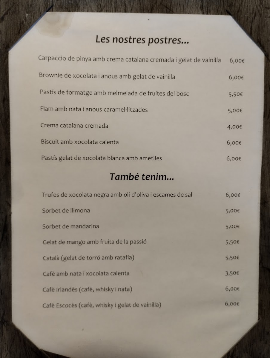 Restaurant Can General Photo Menu 2