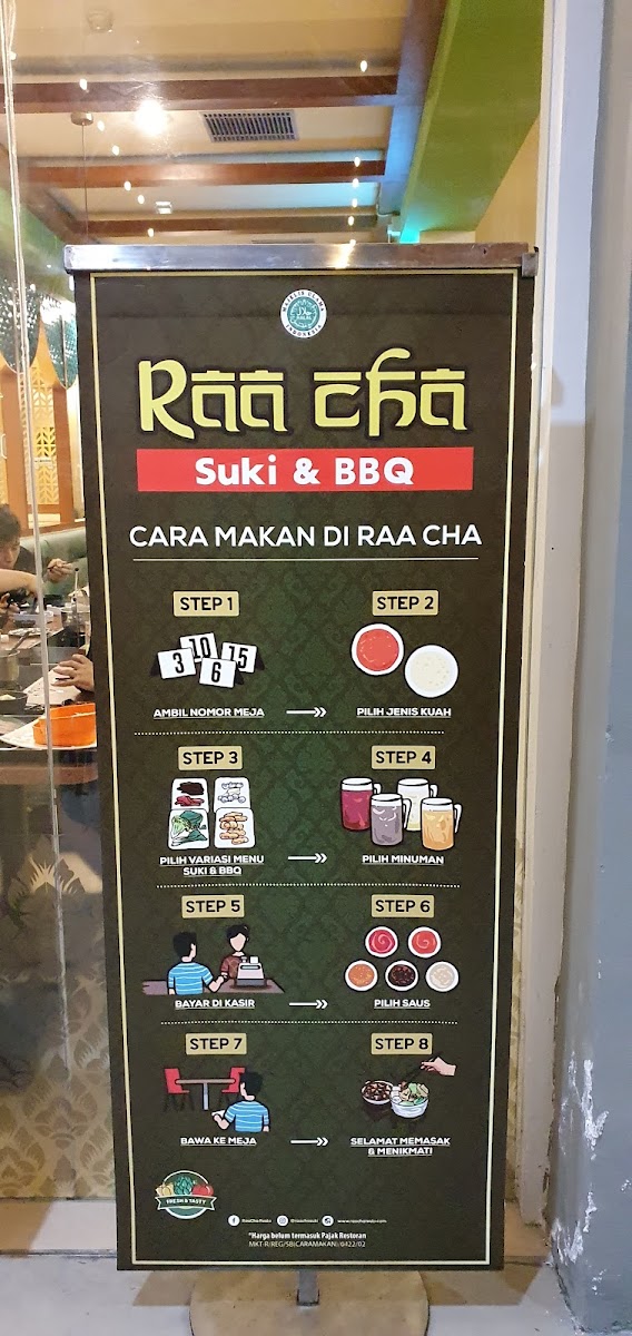 Raa Chai Suki and Barbeque MBG Photo Menu 1