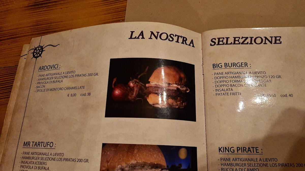 Los Piratas pub Photo Menu 3