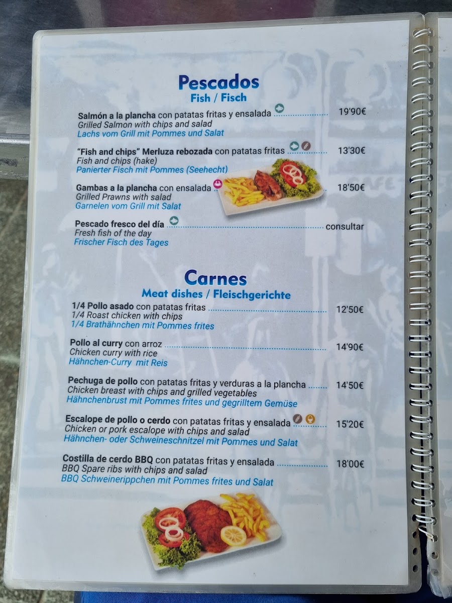Cafeteria PICNIC Photo Menu 3