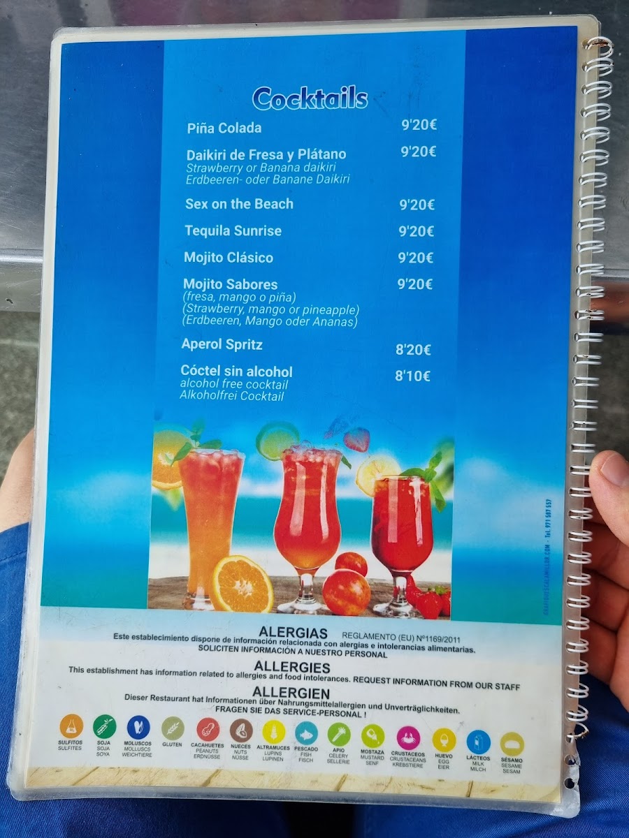Cafeteria PICNIC Photo Menu 7