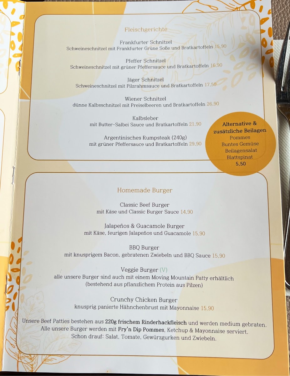 Restaurant Passions Photo Menu 2