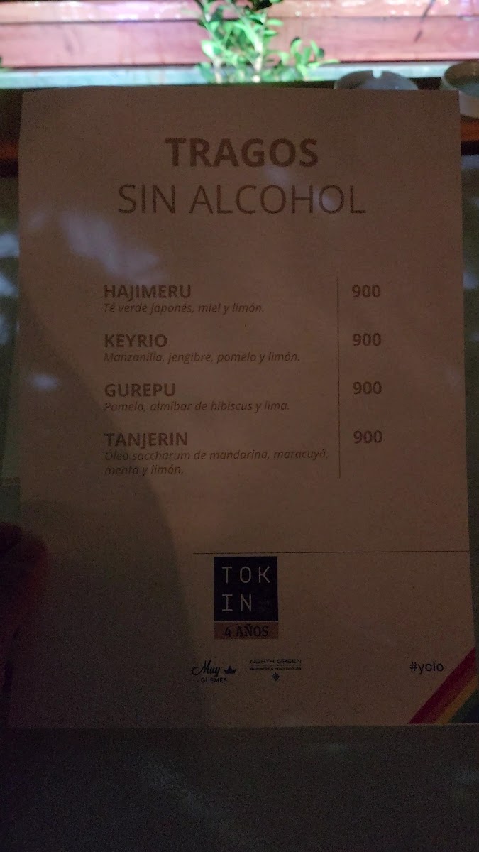 Tokin Sushi Photo Menu 6