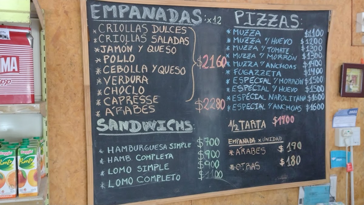 La Criolla Photo Menu 3