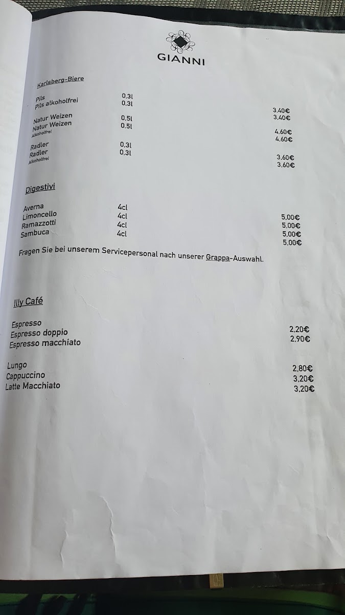 Gianni Ristorante-Pizzeria Photo Menu 6