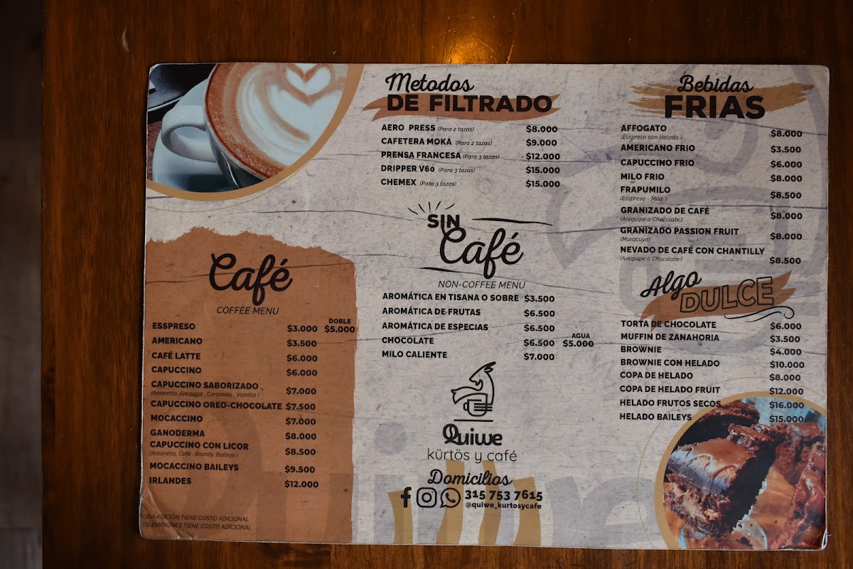 Quiwe Photo Menu 2