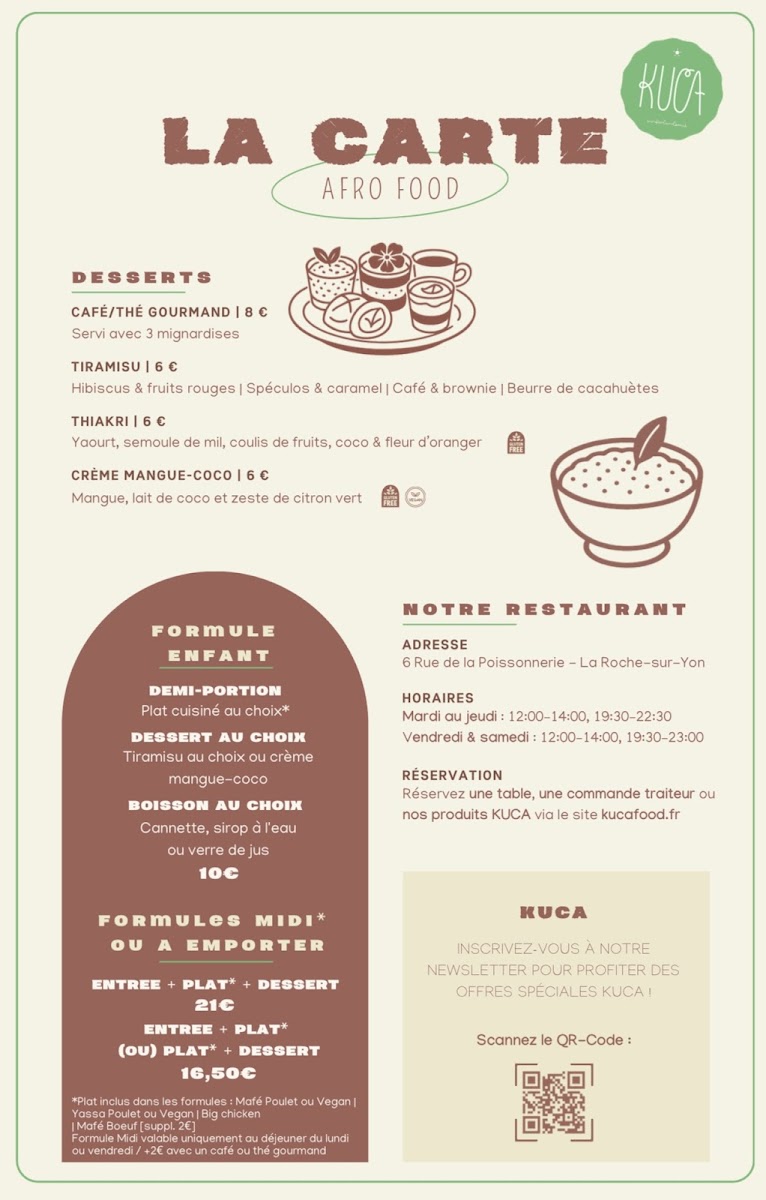 Restaurant K U C A - Sun Food & Break Photo Menu 2