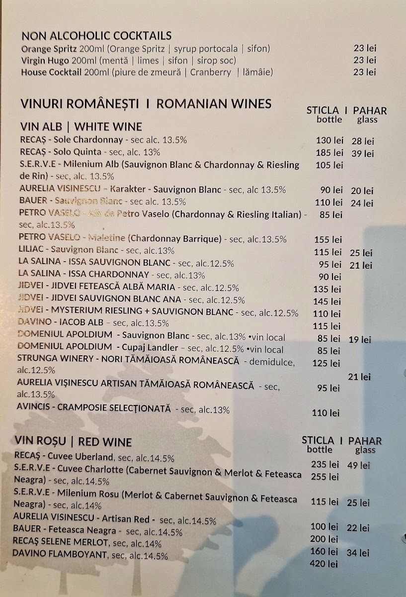Arini Terasa - Restaurant Photo Menu 3
