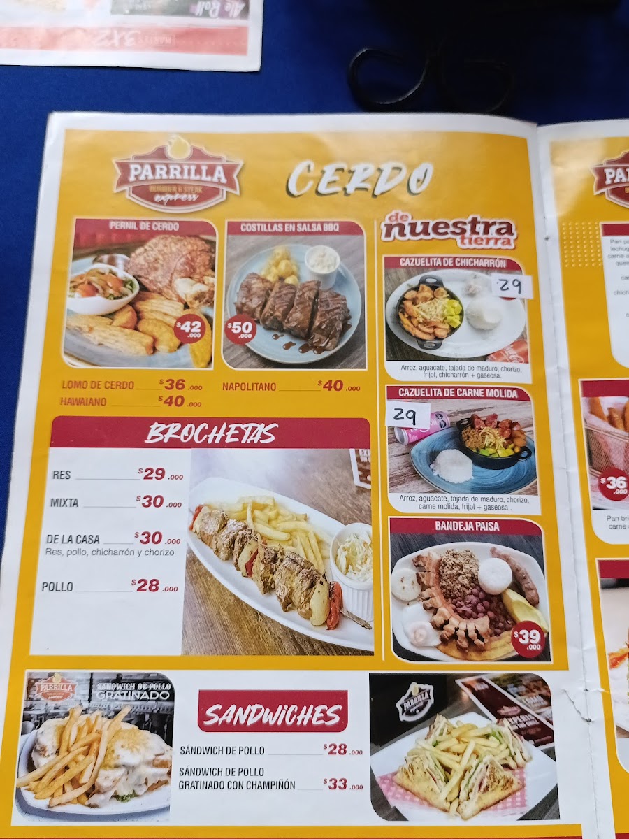 Parrilla Express Photo Menu 4