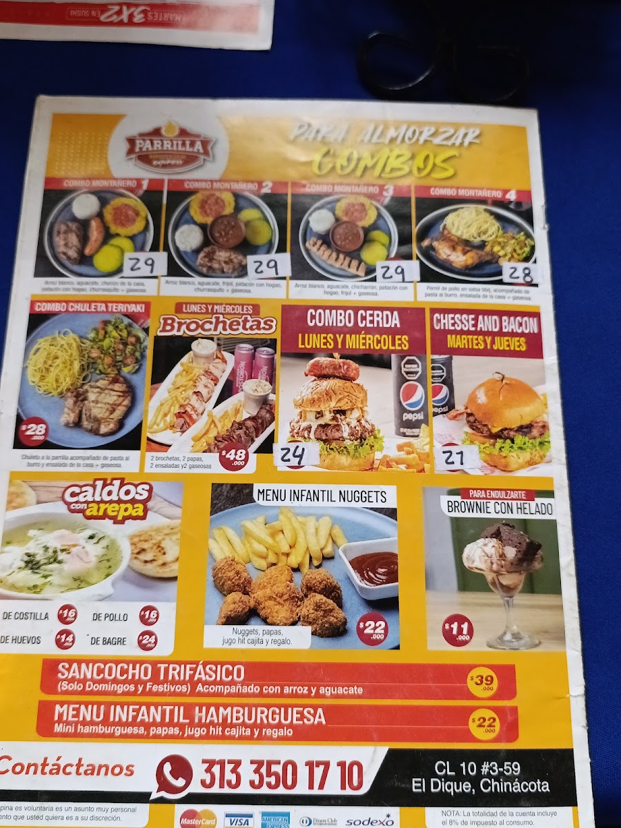 Parrilla Express Photo Menu 6