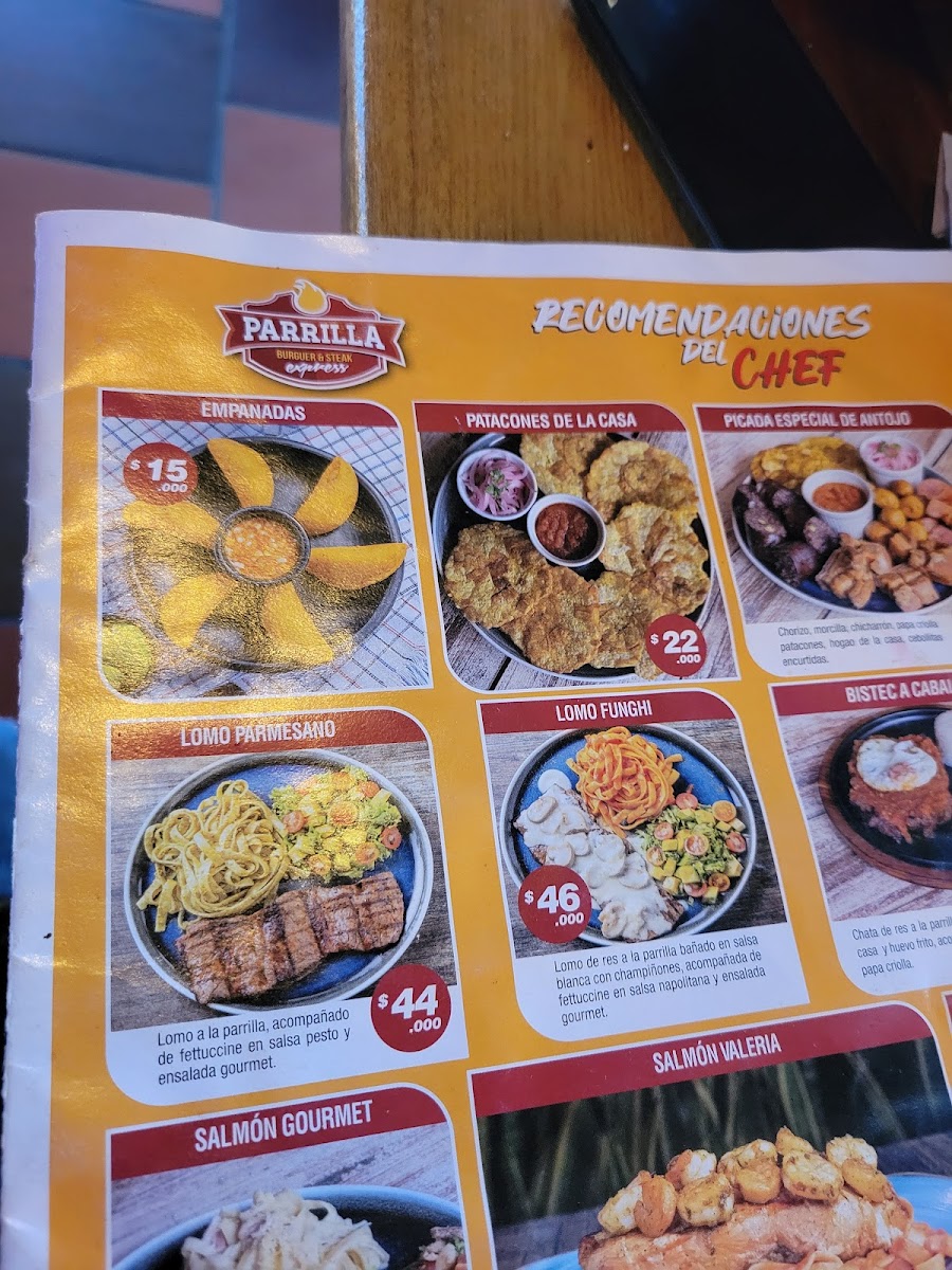 Parrilla Express Photo Menu 7