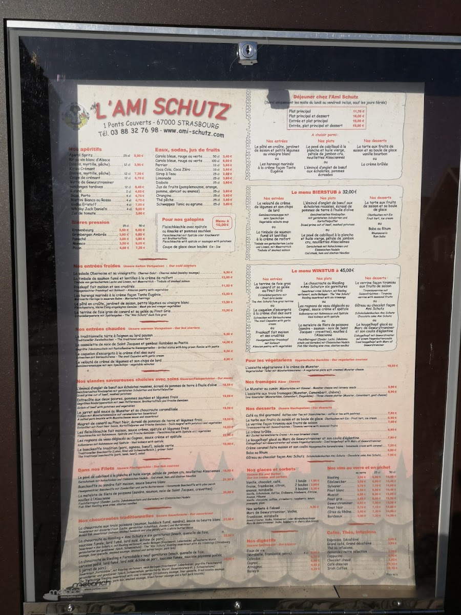 L'Ami Schutz Photo Menu 9