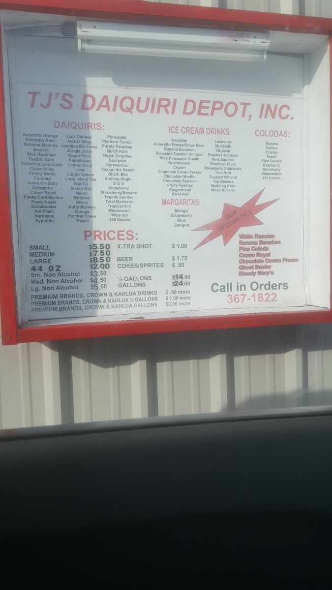 TJ's Daiquiri Depot Photo 4