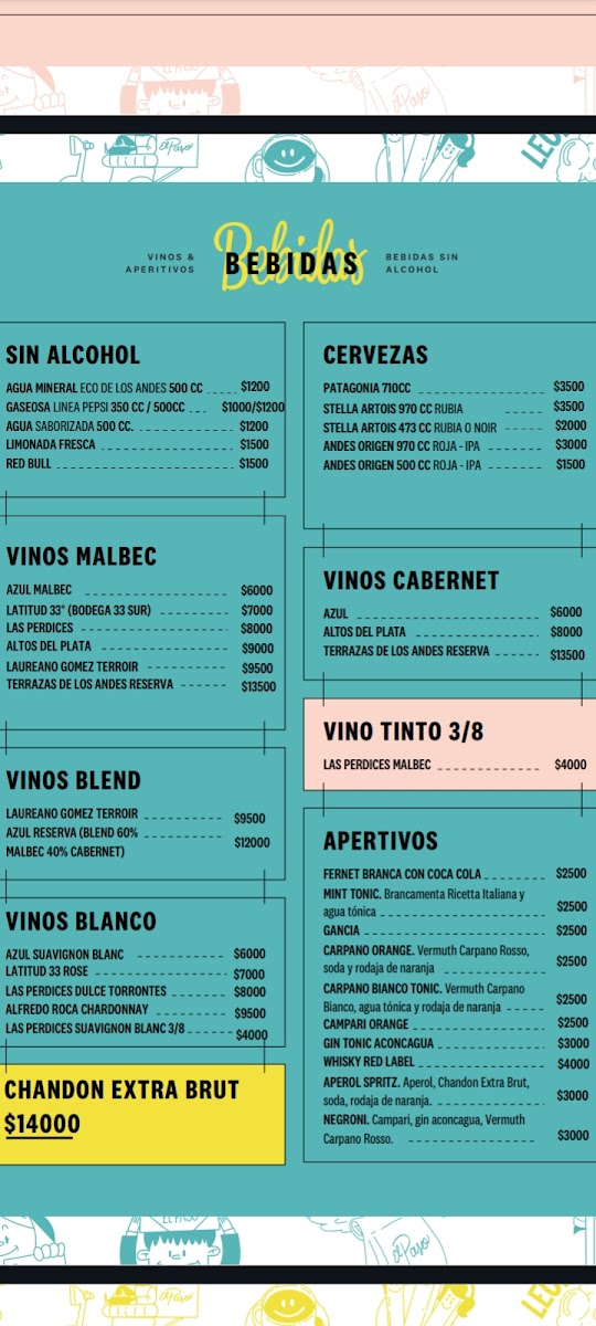El Paso | Pizza y Café Photo Menu 1