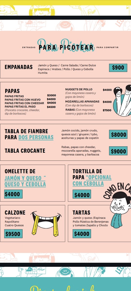 El Paso | Pizza y Café Photo Menu 5