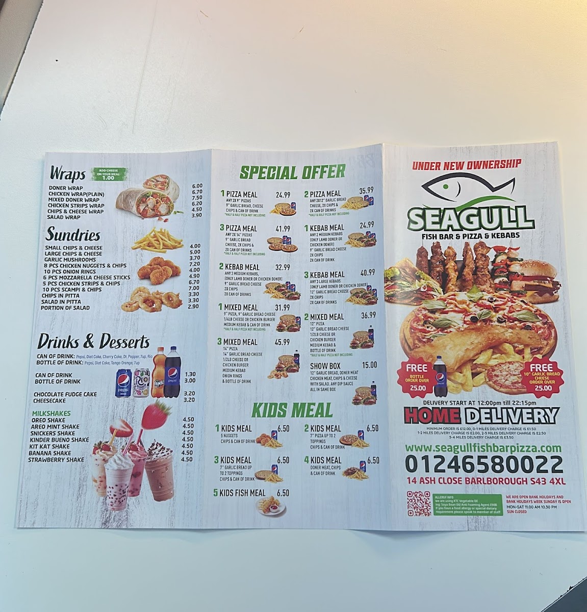 Seagull Fish Bar Pizza & Kebab Photo 4