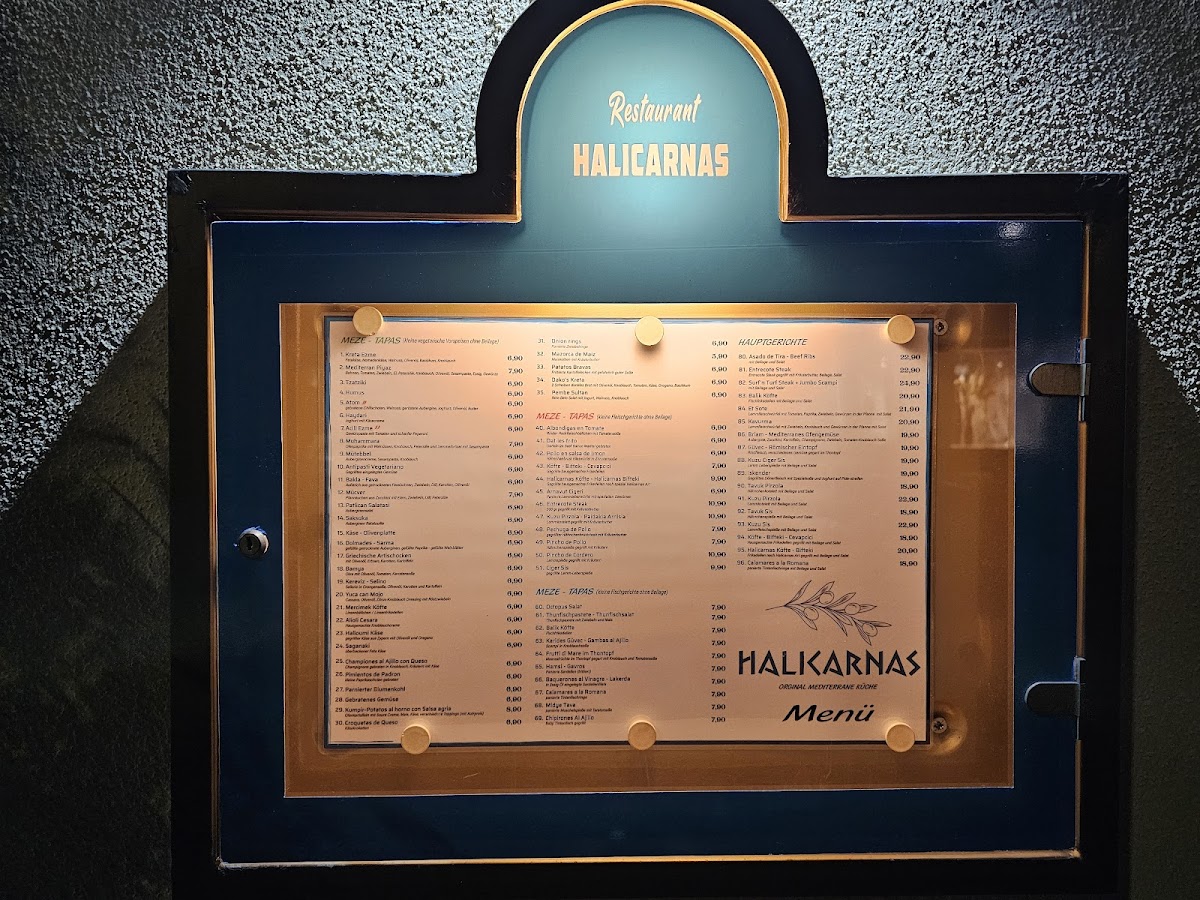 El Matador Photo Menu 3